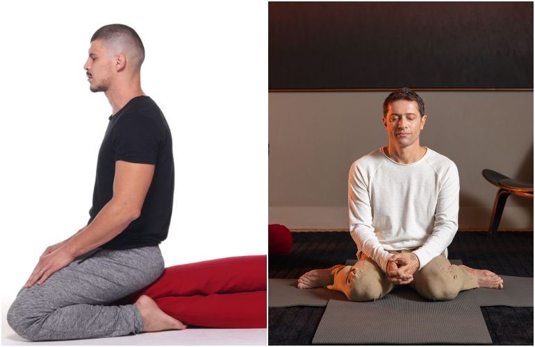 Yoga para relaxar: Virasana