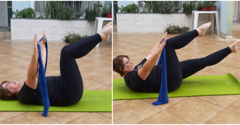 5 exercícios de pilates para fazer durante a quarentena