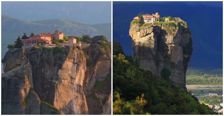 Mosteiros de Metéora, na Grécia