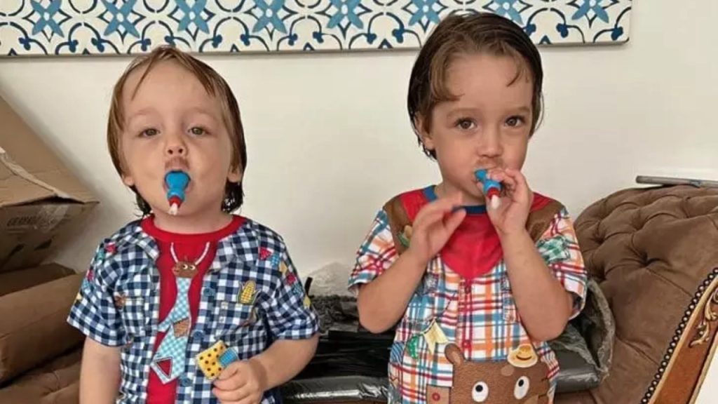 Filhos de Paulo Gustavo curtem Festa Junina a caráter e explodem fofurômetro