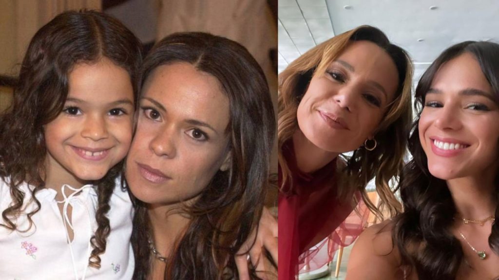 Passados 19 anos, Bruna Marquezine e Vanessa Gerbelli contracenam como mãe e filha novamente