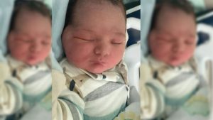 Bebê surpreende ao nascer com mais de 5 quilos: "Já veio chamando a atenção"