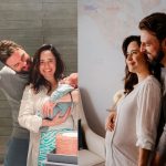 Fernanda Vasconcellos e Cássio Reis comemoram primeiro mês do filho, Romeo