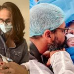 Juliano Cazarré atualiza público sobre estado de saúde de filha recém-nascida