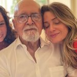 "Privilégio ainda estar contigo"; Leticia Spiller comemora 97 anos do pai