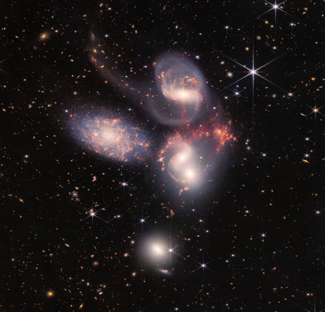 Nasa divulga mais quatro fotos coloridas feitas por telescópio James Webb