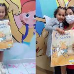 Mãe celebra o fim do tratamento de leucemia da filha: "Melhor dia"