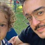 No Dia Mundial da Infância, Marcos Veras homenageia filho, Davi: "Amor"