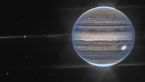 Telescópio James Webb capta imagens superdetalhadas de planeta Júpiter