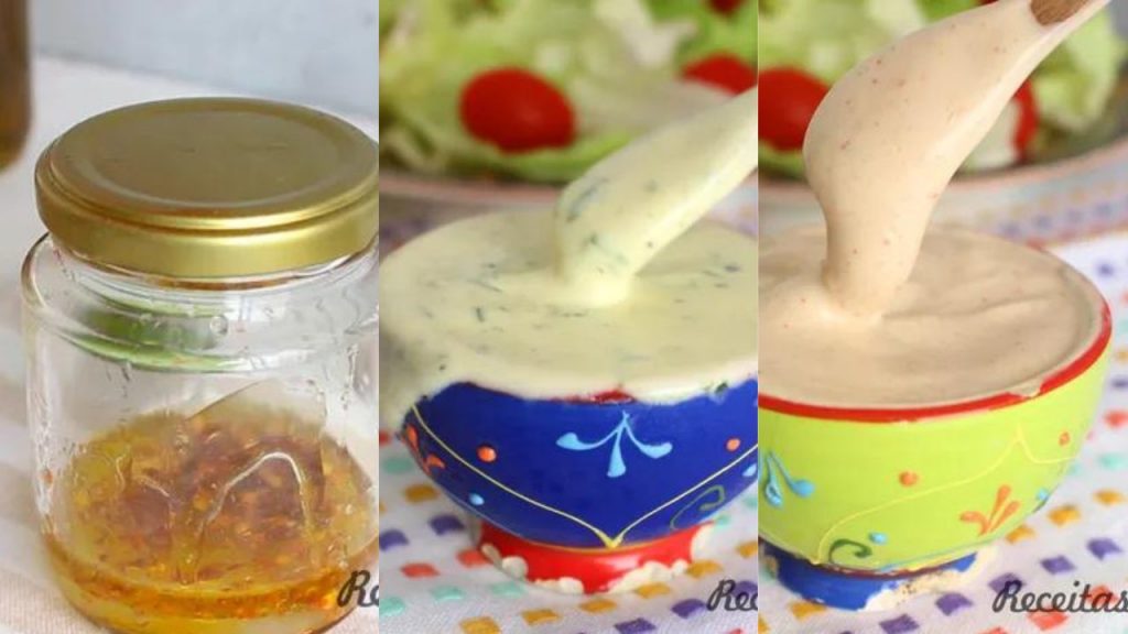3 opções de molho para você incrementar suas saladas