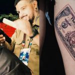 Barbeiro corta cabelo de Post Malone, recebe gorjeta e tatua homenagem ao cantor