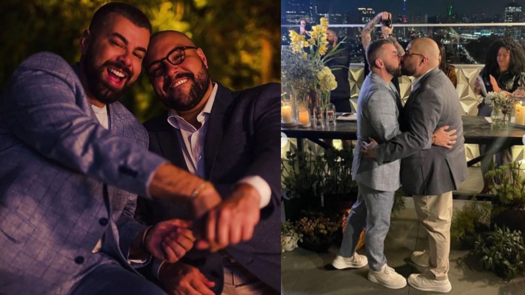 Tiago Abravanel e Fernando Poli se casam em SP numa cerimônia intimista