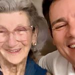 Celso Portiolli celebra 96 anos da mãe: "Grande benção de Deus"