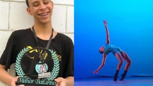 Mudança de vida: bailarino que viveu nas ruas ganha vaga para festival internacional