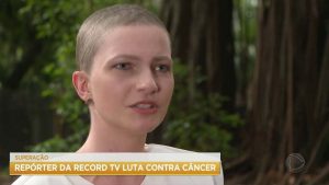 Após 8 meses afastada, repórter da Record vence câncer de mama e retorna à atividade
