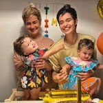 Nanda Costa celebra 1º ano de filhas gêmeas: "Amo mais que tudo!"