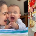 Parece, ou não? Nanda Costa publica foto de criança e faz comparação com filha Tiê