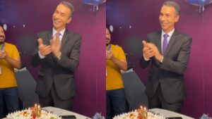 Cesar Tralli celebra 30 anos como repórter na Globo: "Obrigado pela parceria!"