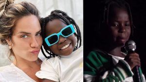 Giovanna Ewbank releva talento de filho Bless: "Super show do meu rapper"