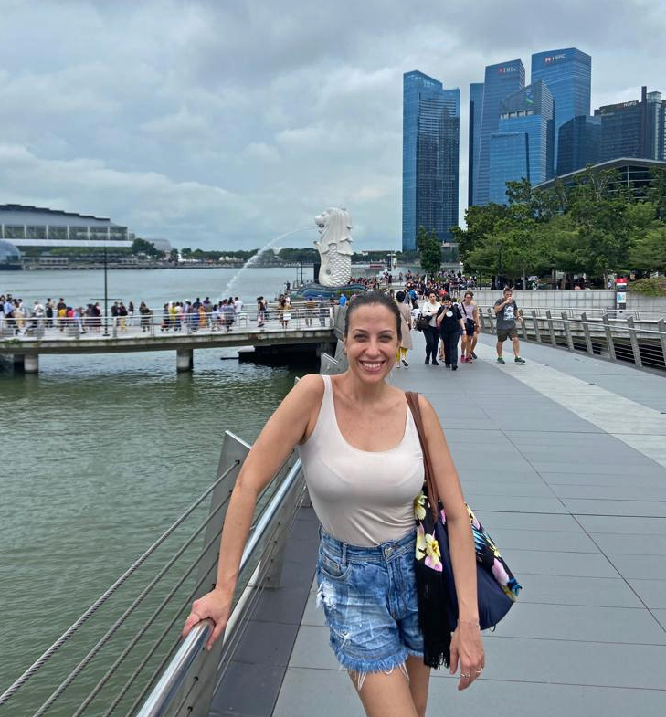 "Singapura, o lugar mais limpo que já vi" - Foto: Carolina Pimentel