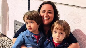 Irmã de Paulo Gustavo celebra aniversário ao lado dos sobrinhos, Gael e Romeu