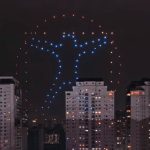 Show com 130 drones recria obras de Leonardo da Vinci na Zona Oeste de São Paulo