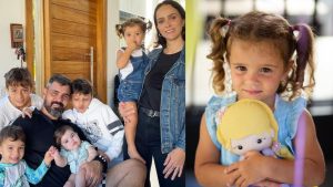 Juliano e Leticia Cazarré celebram 3 anos de filha Maria Madalena