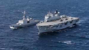 Marinha envia maior navio de guerra da América Latina para ajudar população do RS