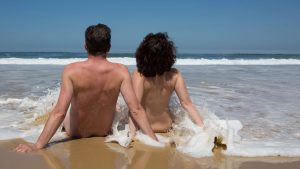 praia de nudismo