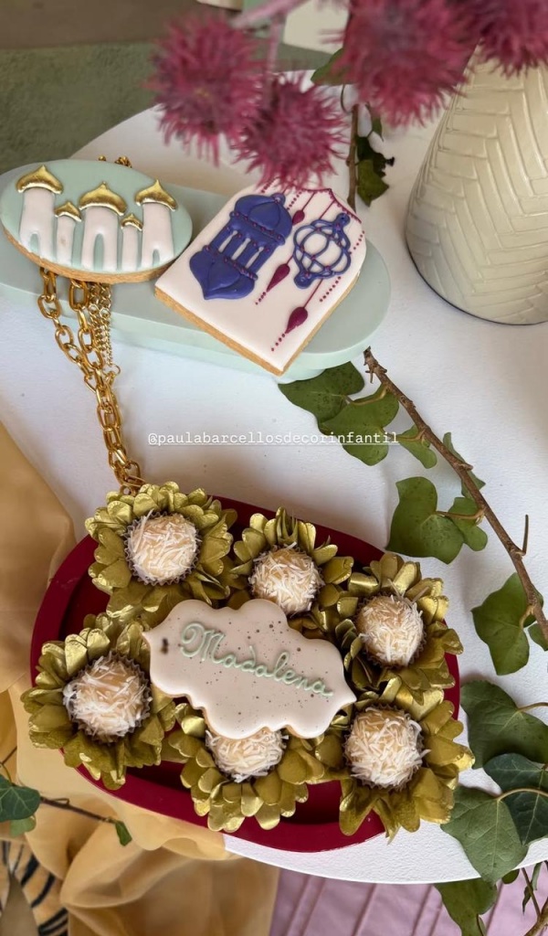 Leticia Cazarré mostra detalhes da festa de Madalena - Foto: Instagram