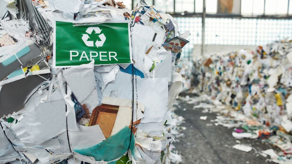 Reciclagem de papel
