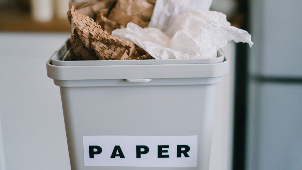 Reciclagem de papel