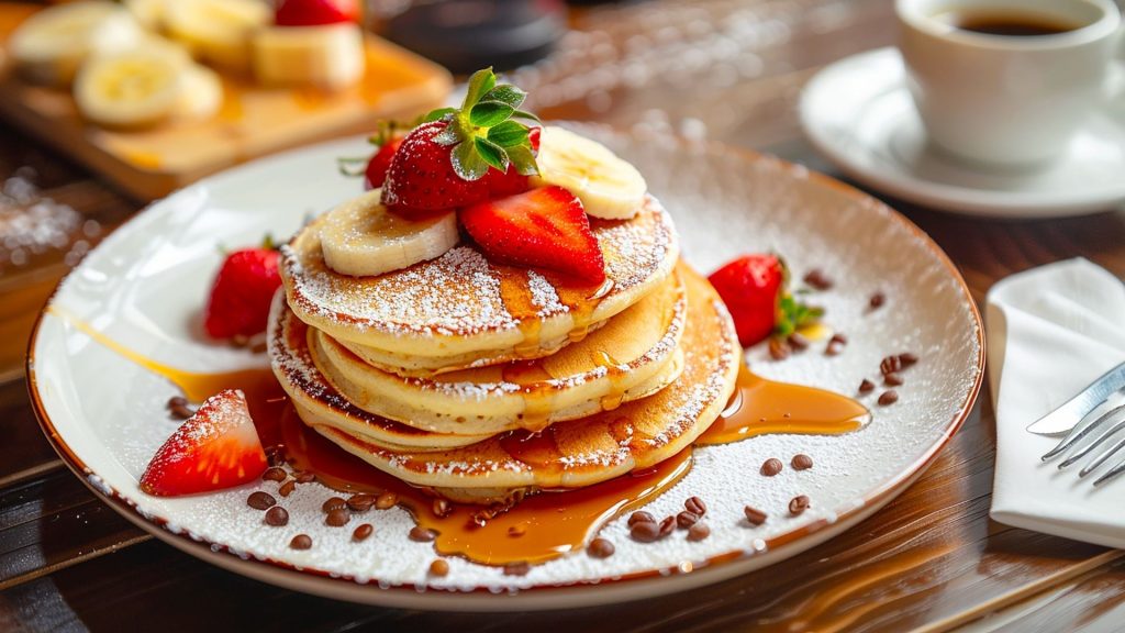 Café da manhã rico em proteínas